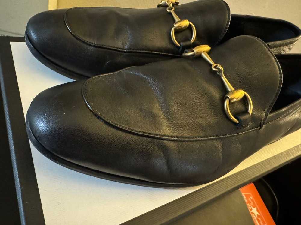 Gucci Gucci Horsebit Loafer Black leather Size 10… - image 7