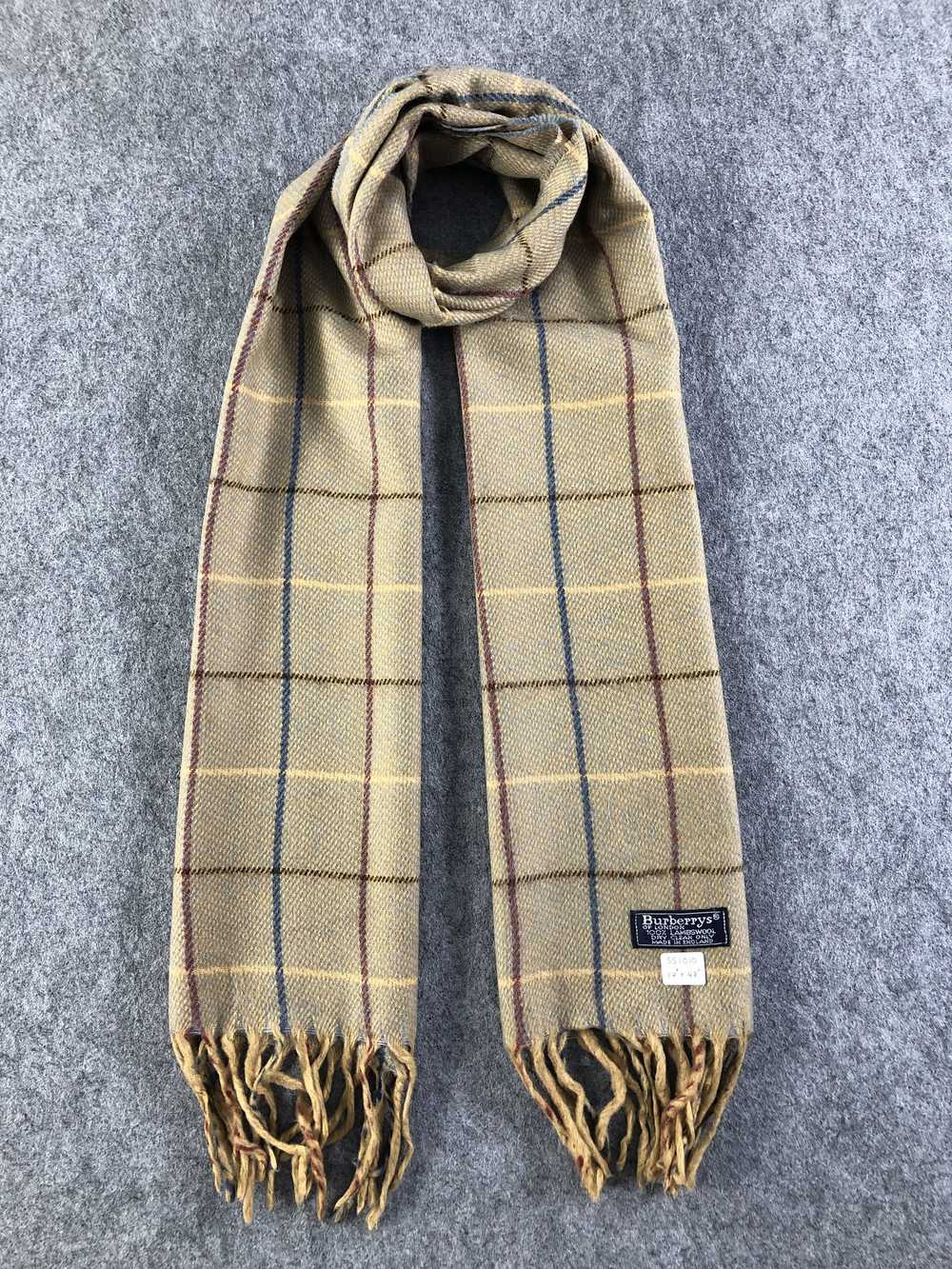 Burberry × Vintage × Winter Session Burberry Scar… - image 1