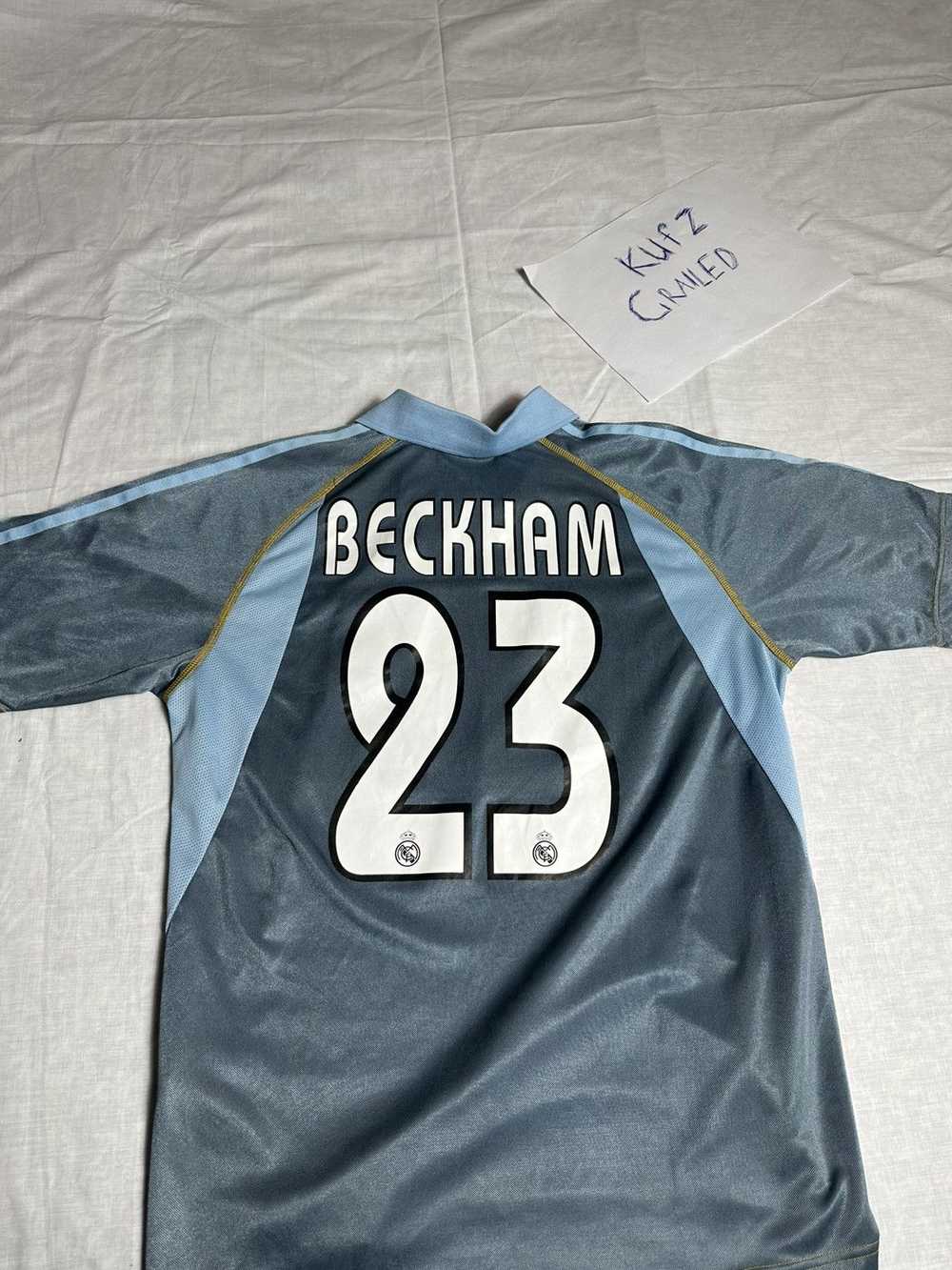 Real Madrid × Soccer Jersey × Vintage David Beckh… - image 1