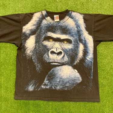 1993 Gorilla All Over Print T-shirt.
