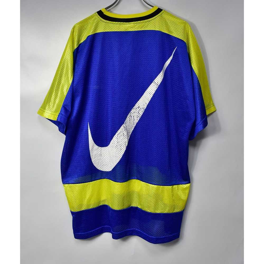 Nike × Vintage 90s logo graphic sporty t-shirt me… - image 2