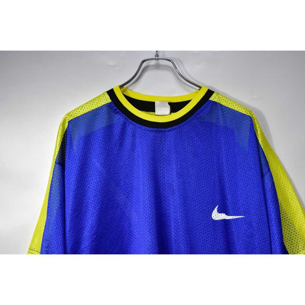 Nike × Vintage 90s logo graphic sporty t-shirt me… - image 7