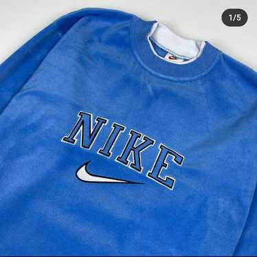 Nike × Vintage Nike Vintage Sweatshirt Big Logo F… - image 1