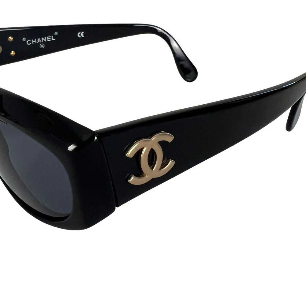 Chanel Chanel CC Logo Sunglasses - image 4