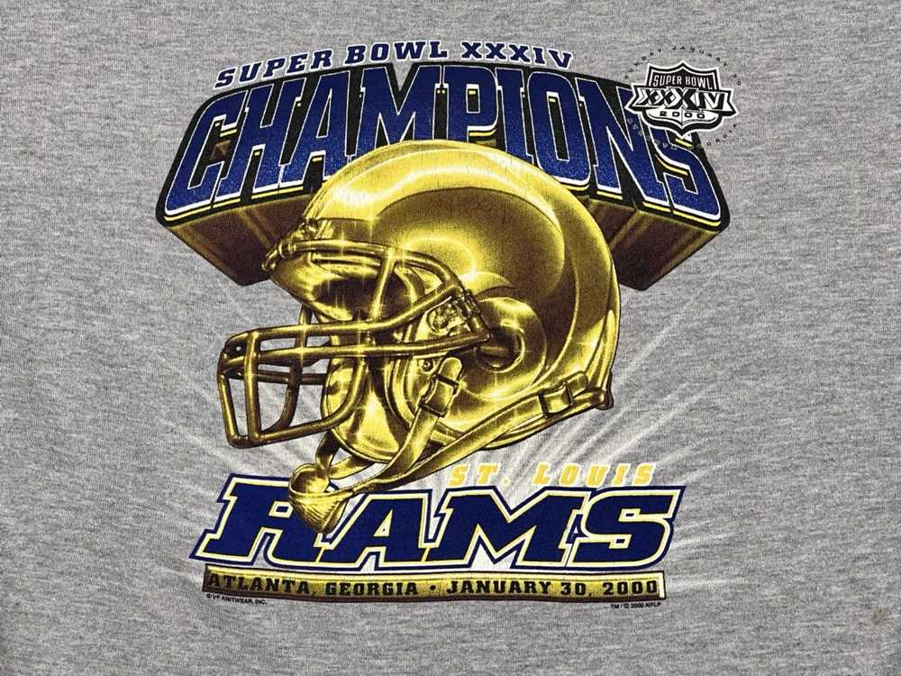 NFL × Vintage St Louis Rams Super Bowl Champions … - image 2