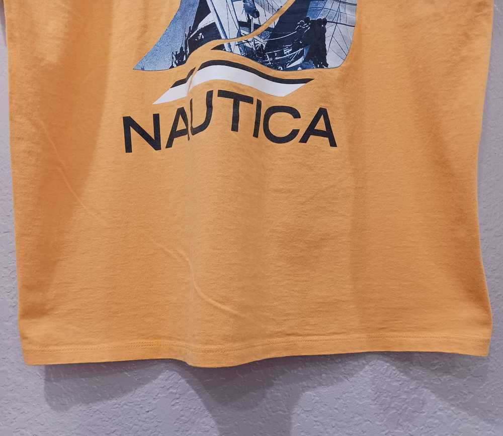 Nautica × Vintage Nautica Spell Out Logo Sailboat… - image 11