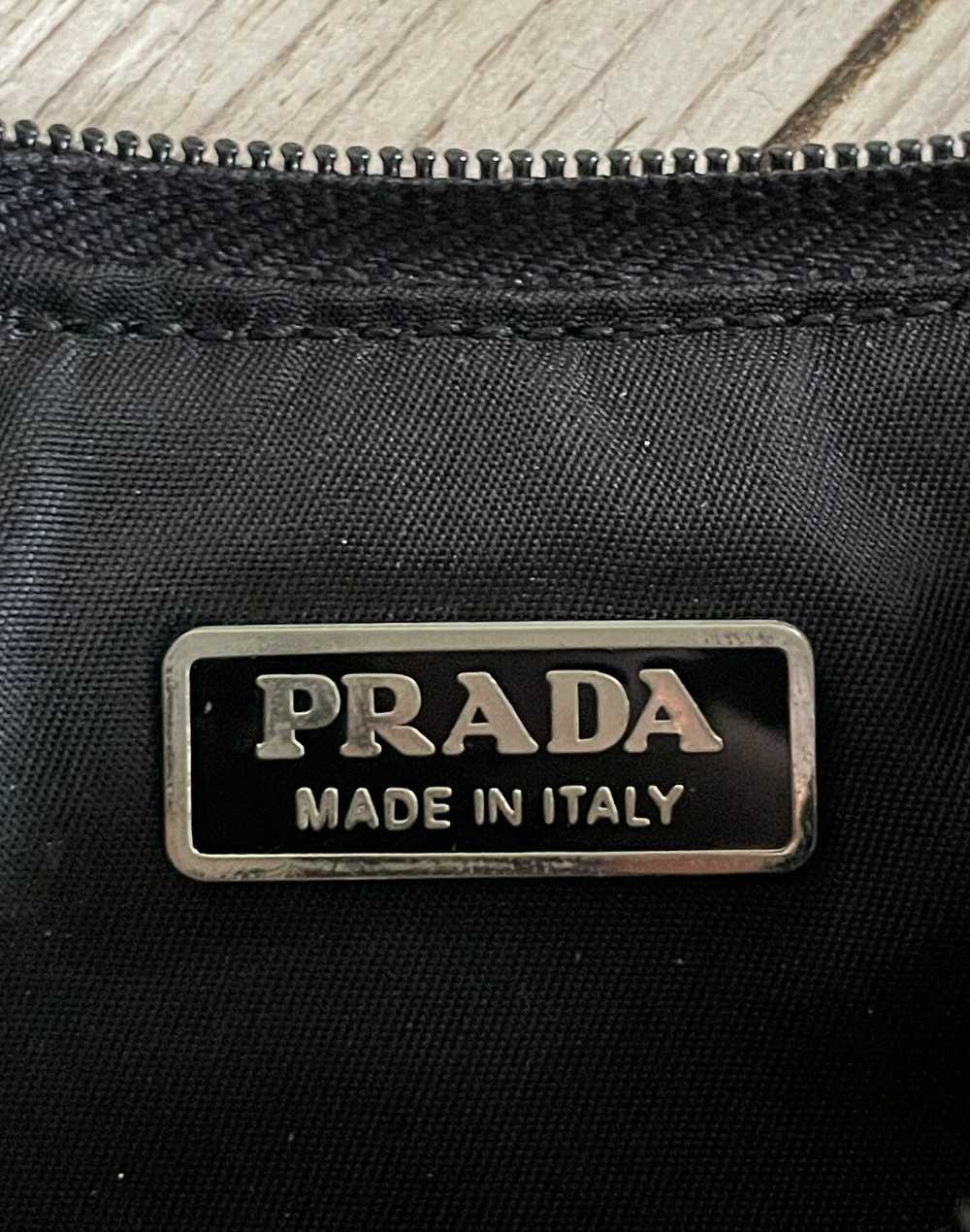Prada Vintage Black Nylon Prada hobo bag - image 11