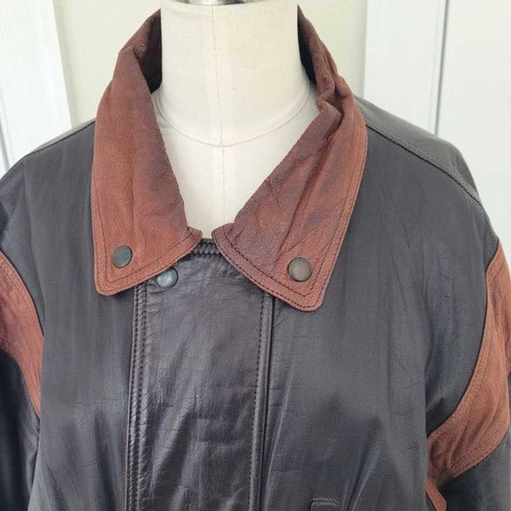 Genuine Leather × Very Rare × Vintage B. Altman &… - image 7