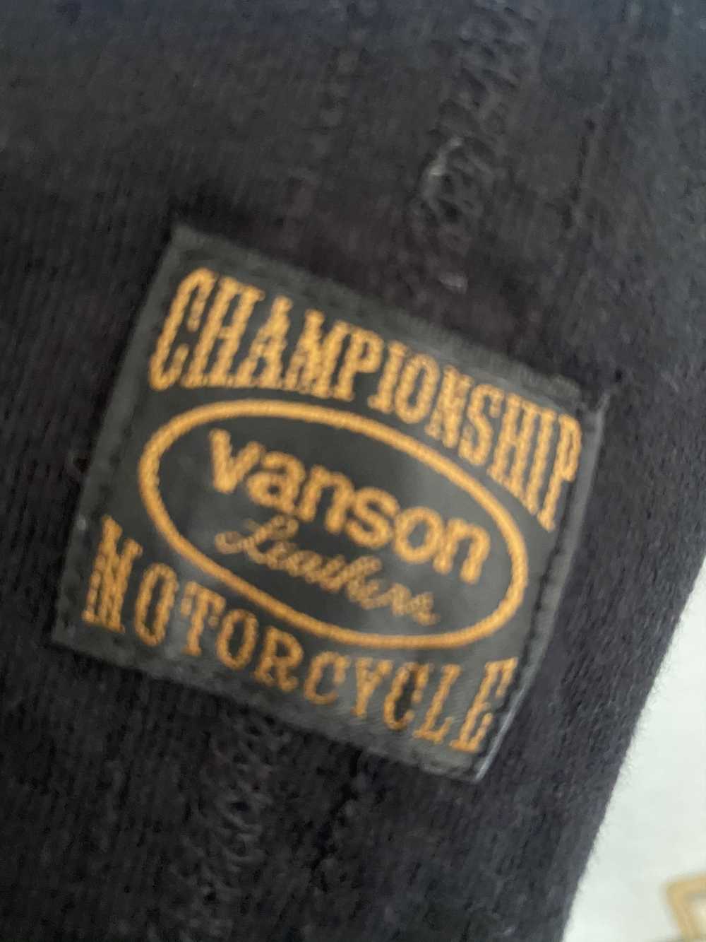 Japanese Brand × Rare Rare Vanson Motorcycle Shir… - image 5