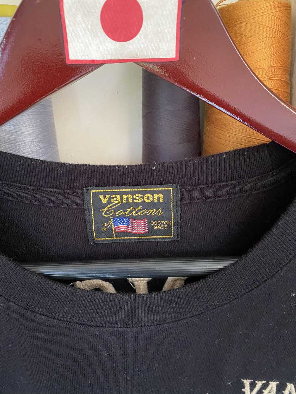 Japanese Brand × Rare Rare Vanson Motorcycle Shir… - image 6