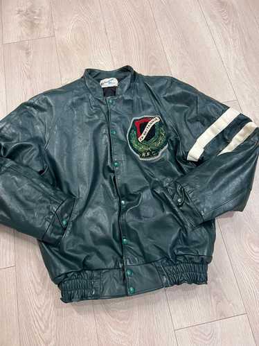 Leather Jacket × Made In Canada × Vintage Vintage 