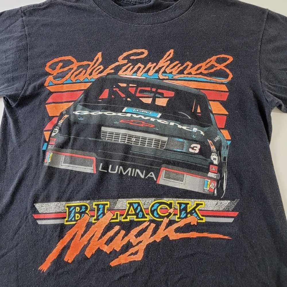 NASCAR Vintage 1990 Dale Earnhardt Nascar Black M… - image 2
