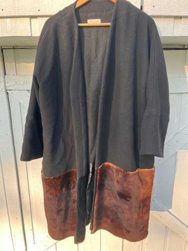 Dries Van Noten Fur lined coat