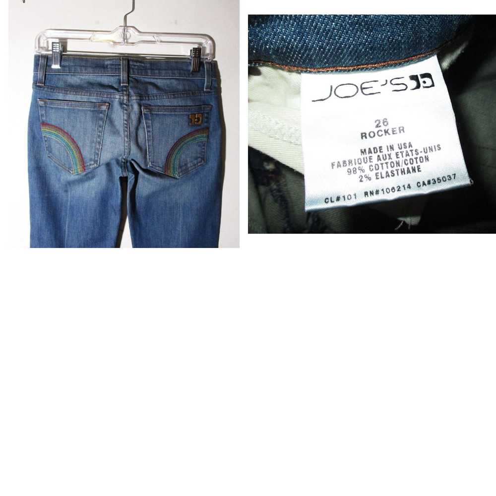 Vintage Women's JOE'S Jeans Blue "Rocker" Denim J… - image 4