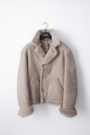 Gucci × Tom Ford AW02 short shearling coat