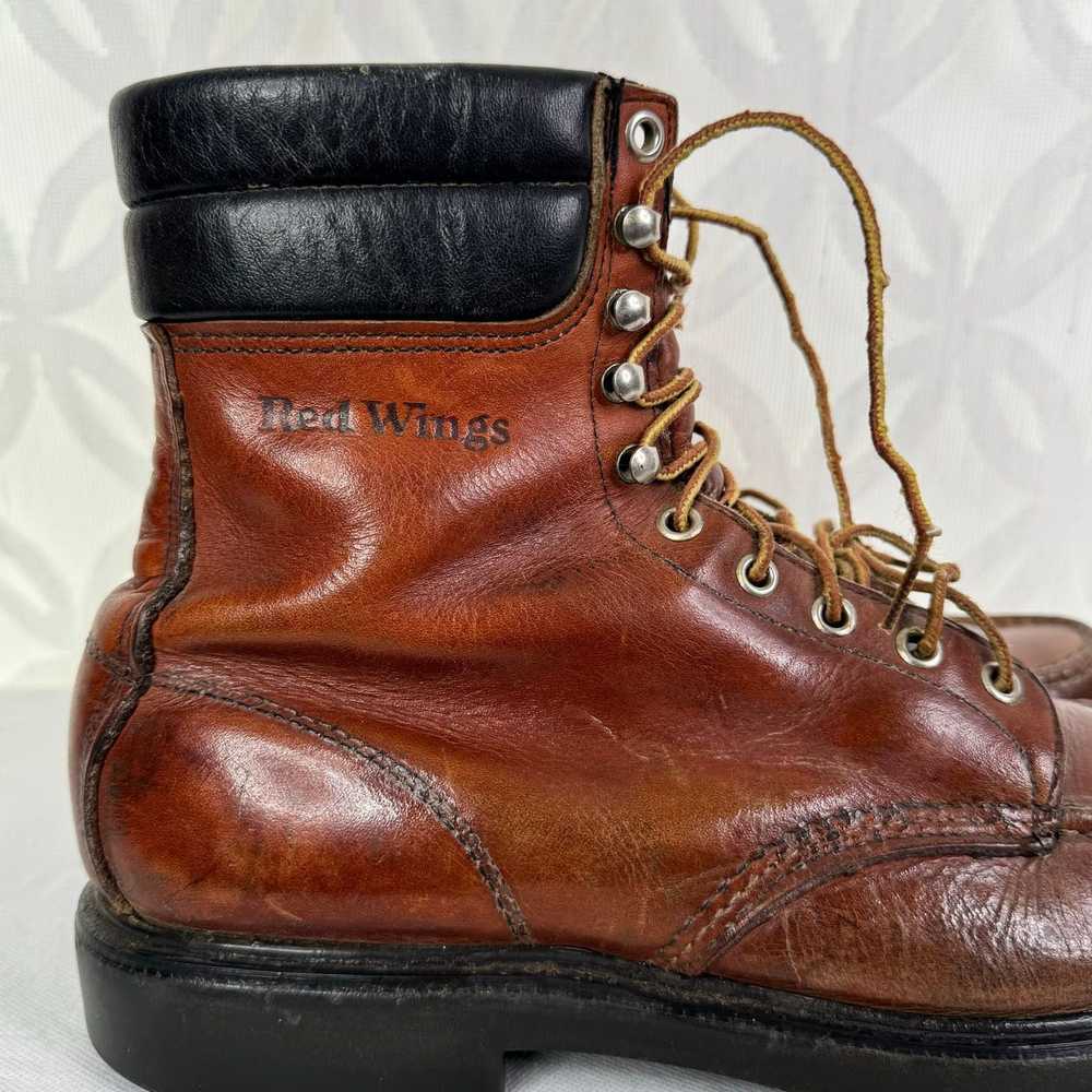 Red Wing RED WING Leather Work Boots Men’s Size 1… - image 2