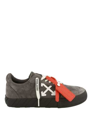 Off-White Mens Low Vulcanized Suede Sneakers