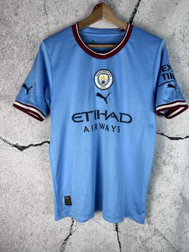 Puma × Soccer Jersey × Streetwear Manchester City… - image 1