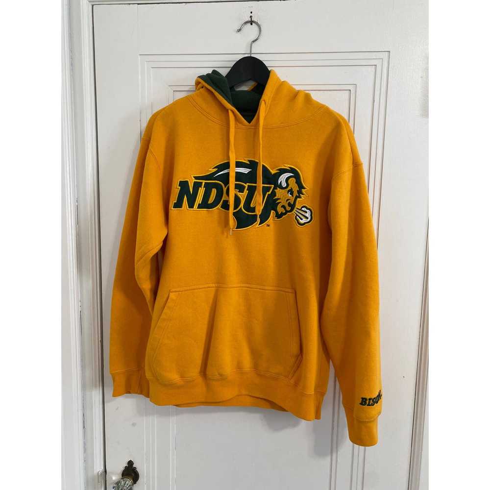 Ncaa NDSU Bison Stitched Hoodie Sweatshirt Size S… - image 1