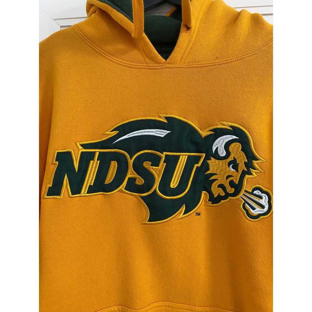 Ncaa NDSU Bison Stitched Hoodie Sweatshirt Size S… - image 2