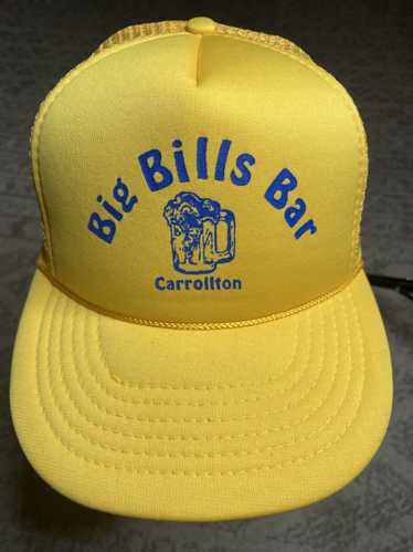 Snap Back × Trucker Hat × Vintage Big Bills Bar T… - image 1