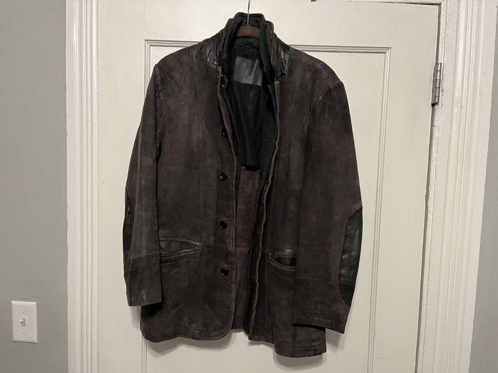 Allsaints AllSaints Goat Leather Jacket, Size S, … - image 1