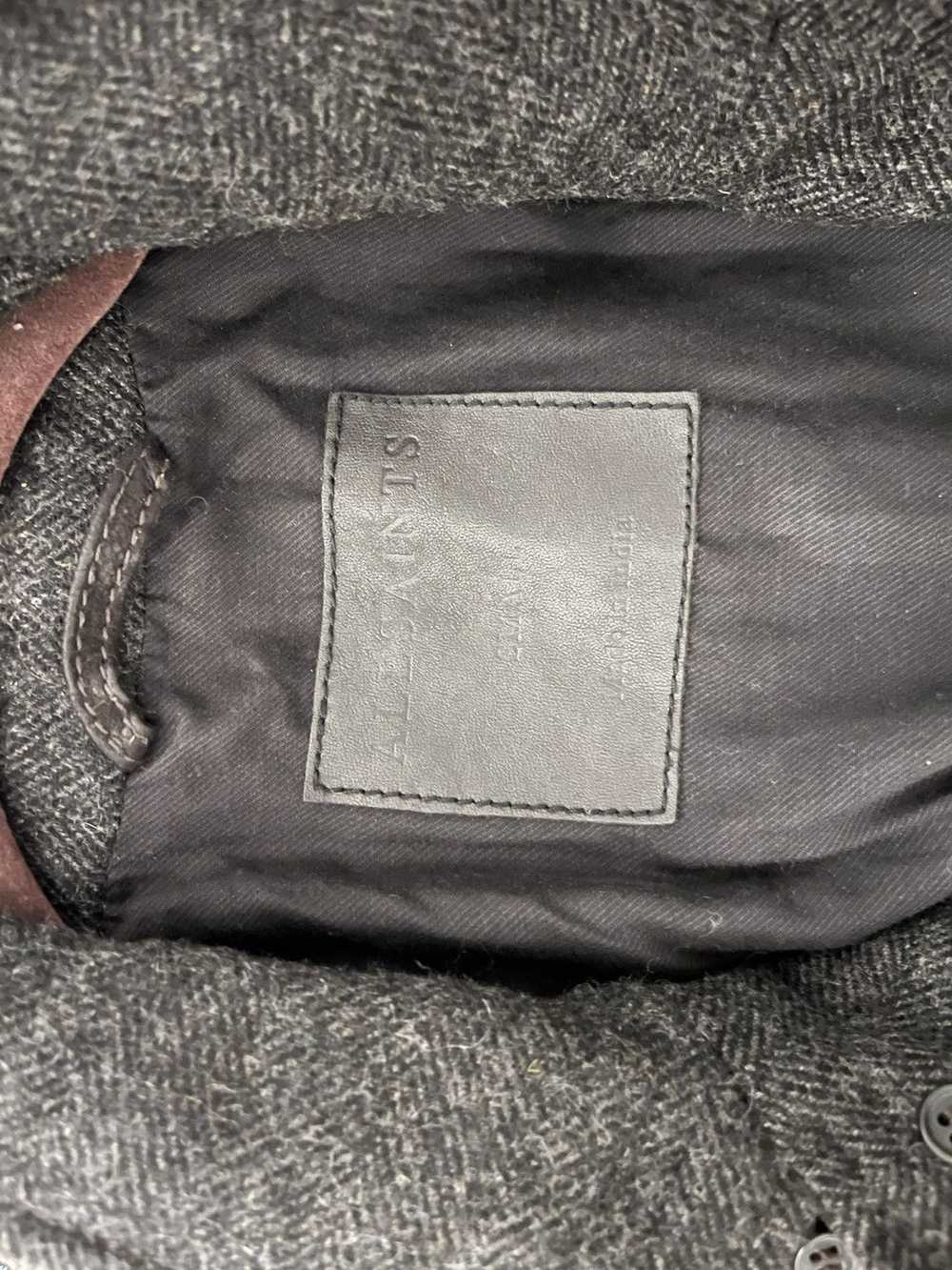Allsaints AllSaints Goat Leather Jacket, Size S, … - image 3