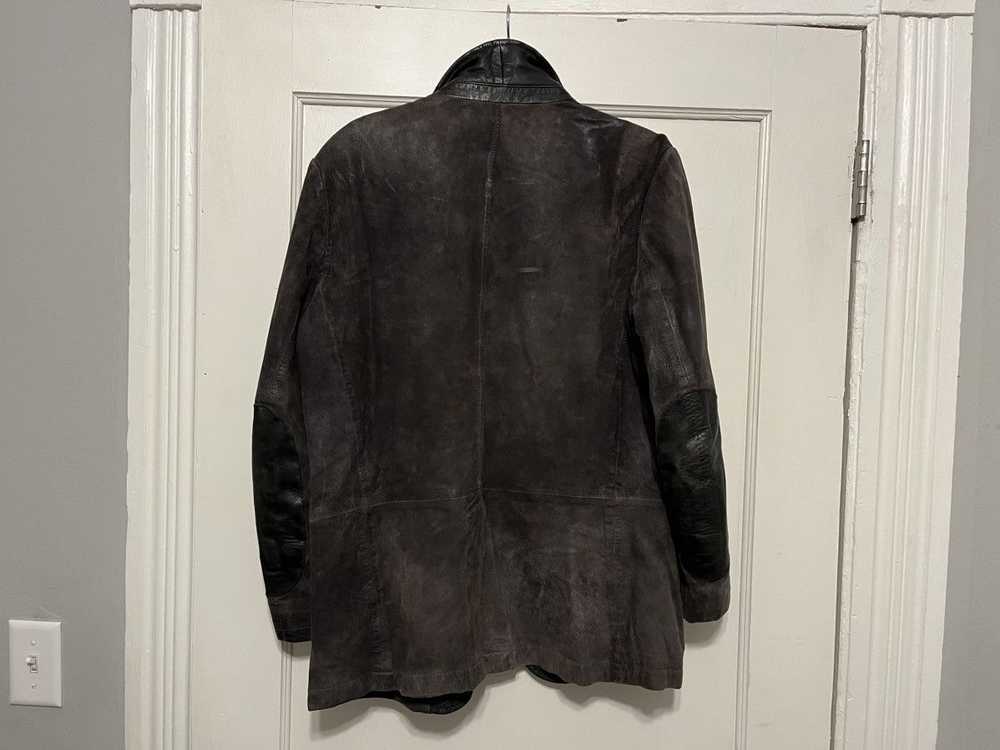 Allsaints AllSaints Goat Leather Jacket, Size S, … - image 5