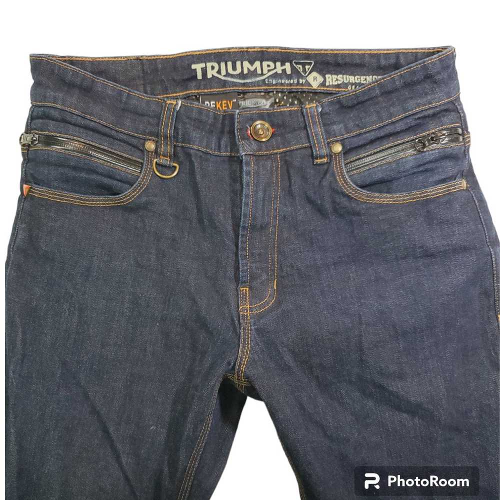 Unbrnd Triumph | Raw Riding Jeans-Resurgence Gear… - image 2