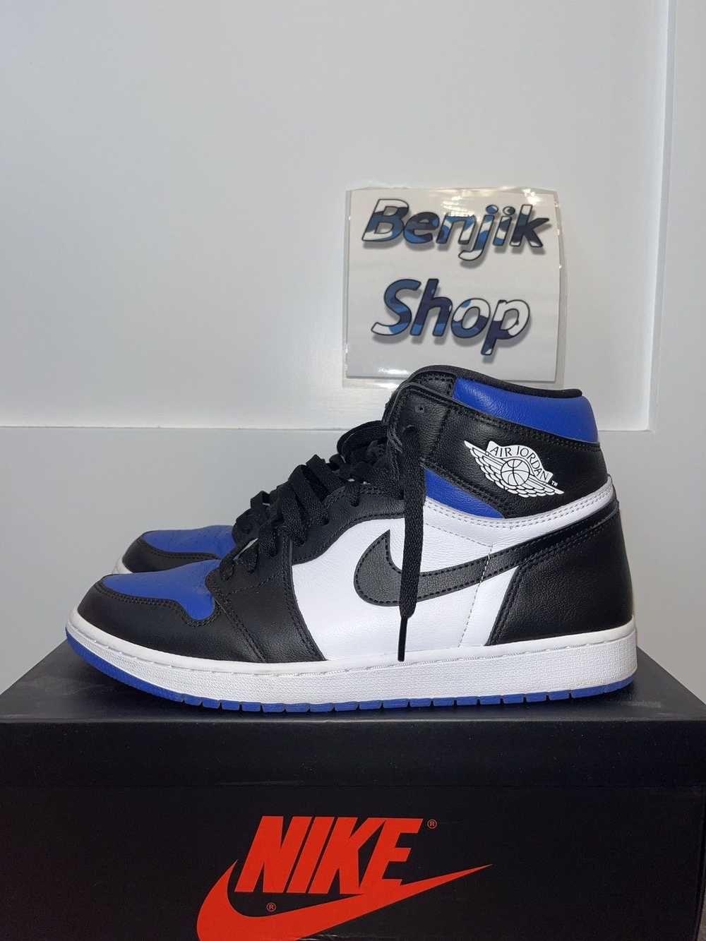 Jordan Brand × Nike Jordan 1 Retro High Royal Toe - image 1