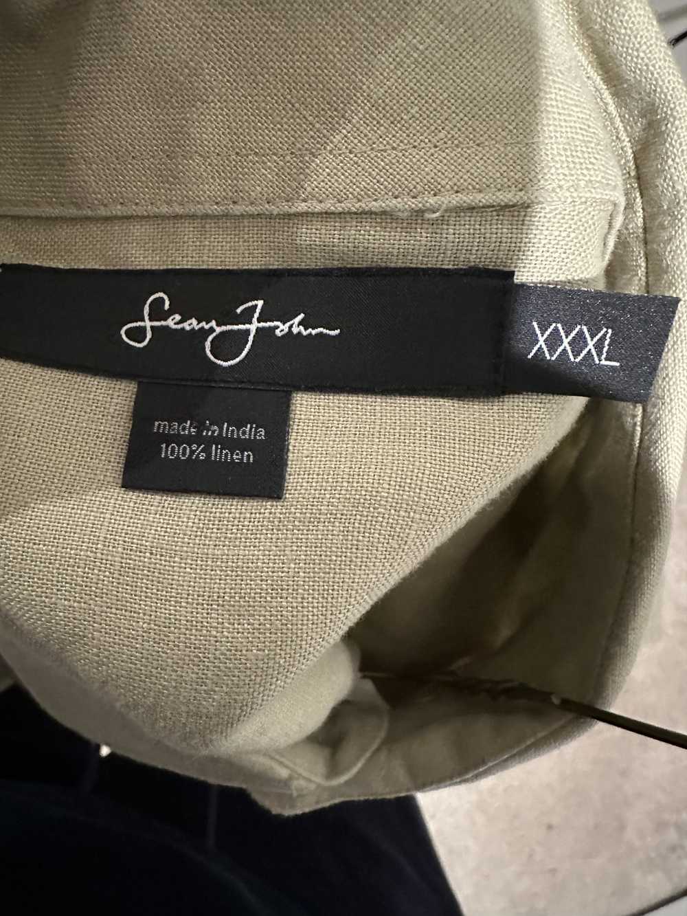 Sean John Sean John Men’s Linen Shirt size 3Xl - image 8