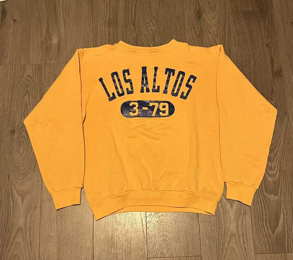 Russell Athletic × Vintage Vintage 70s Yellow Rus… - image 1