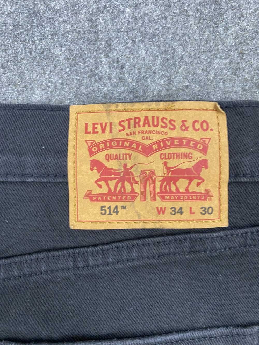 Levi's × Vintage Vintage Levis 514 Super Black De… - image 5