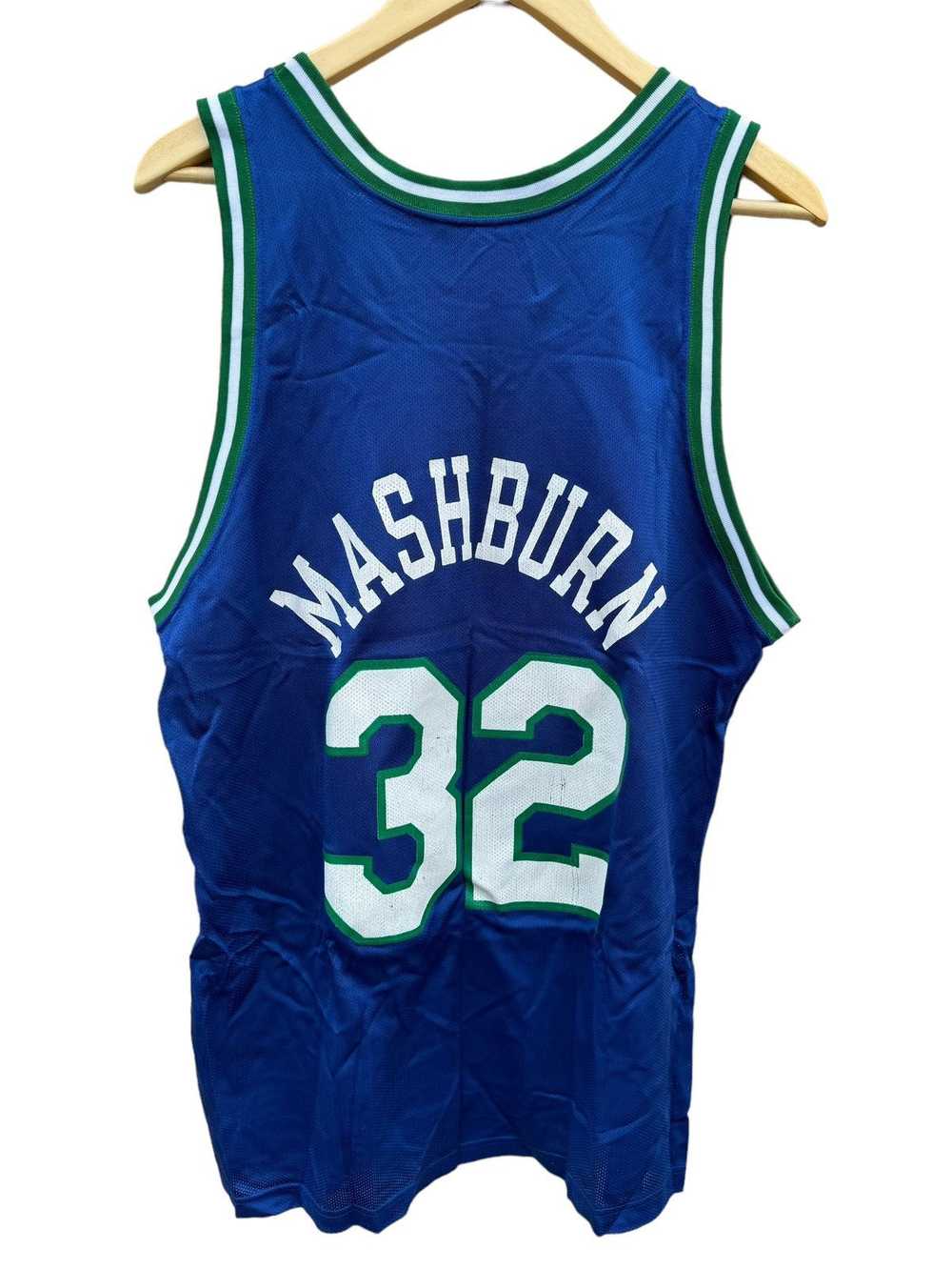 Champion Jamal mashburn vintage mavericks jersey … - image 2