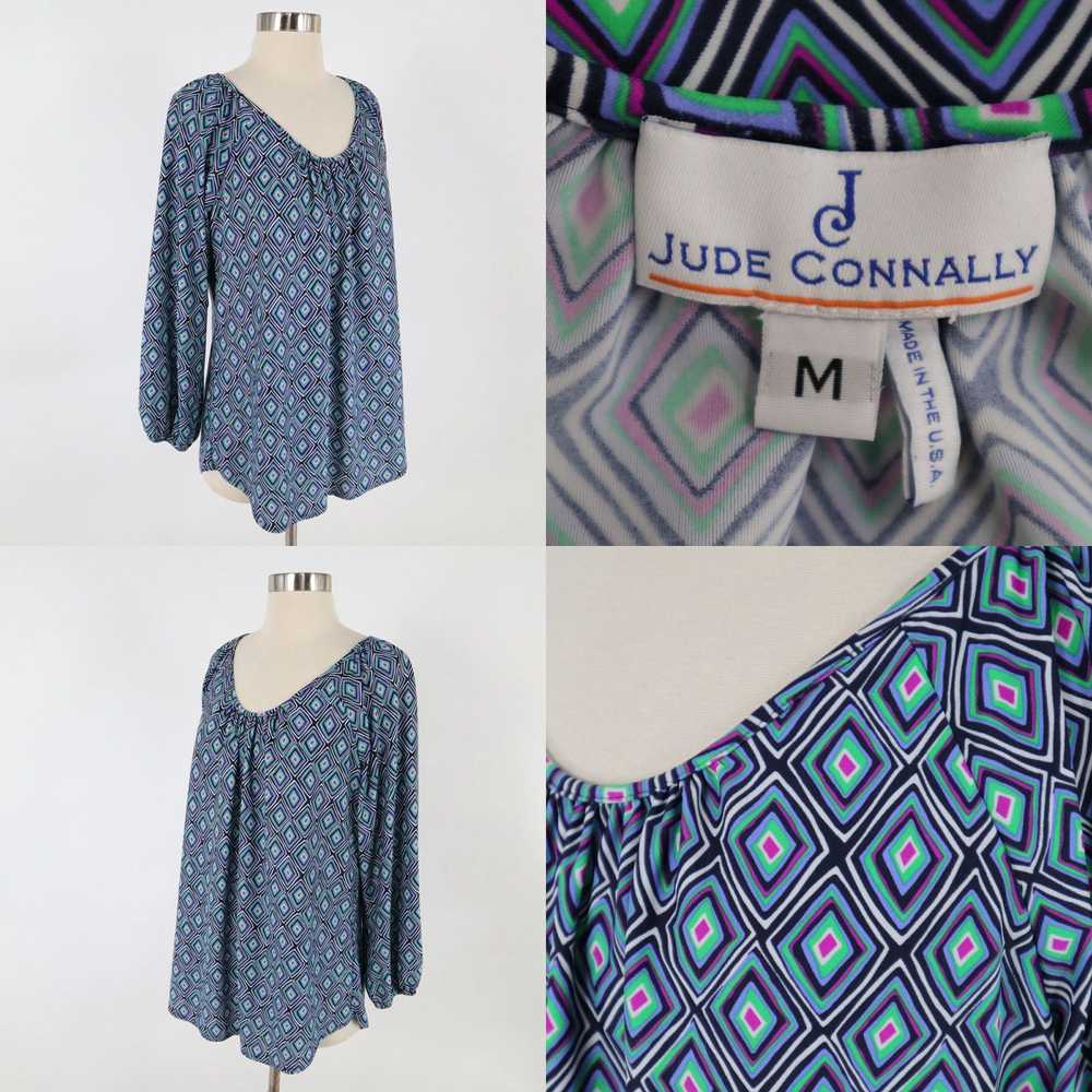 Vintage Jude Connally Blouse Top Womens M Medium … - image 4