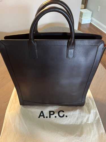 A.P.C. APC A.P.C RARE!! Brown Leather Tote bag