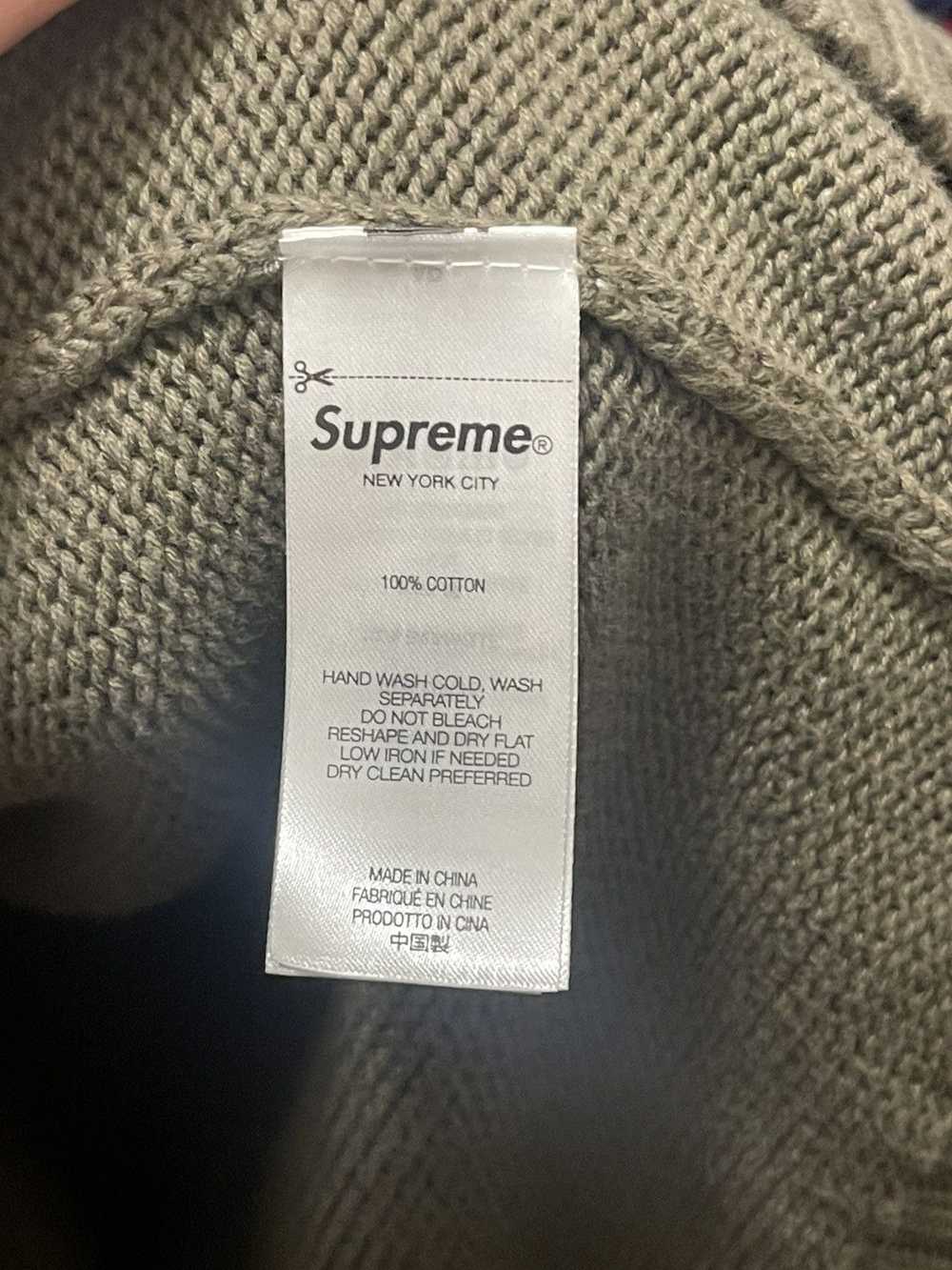 Supreme Supreme Futura Olive Knit Sweater SS24 - image 4