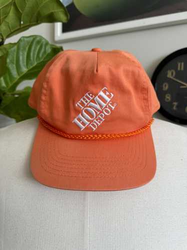 Vintage Vintage 80s Home Depot Rope Snapback Hat … - image 1