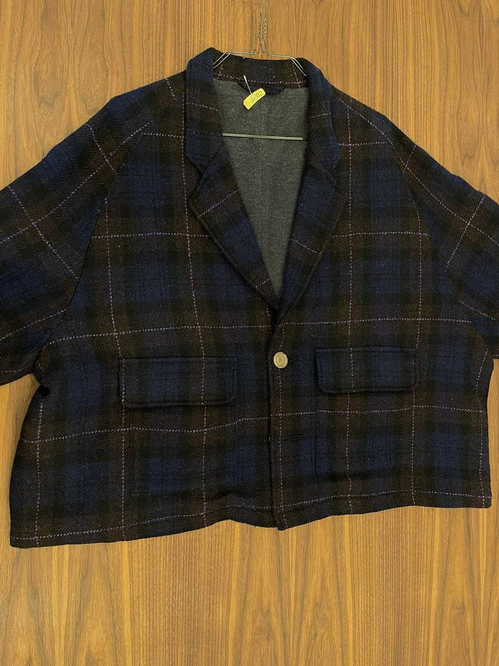 Sillage Sillage - wool check jacket - Gem