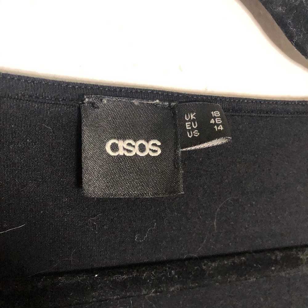 ASOS criss cross wrap front bodysuit - image 6