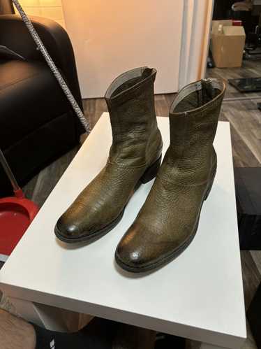 Premiata Premiata Peccary brown leather boot
