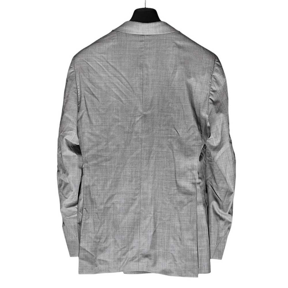 Prada 🔵virgin wool twill tailored suit in light … - image 5
