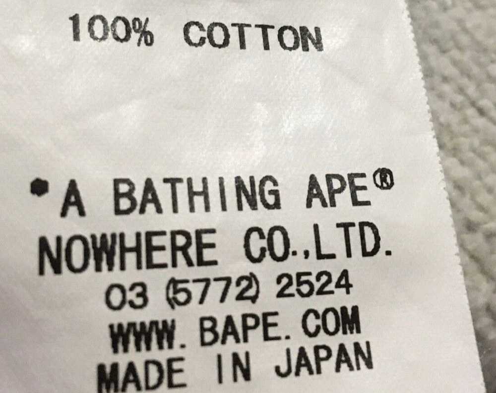 Bape Bape crew neck sweatshirt - image 4