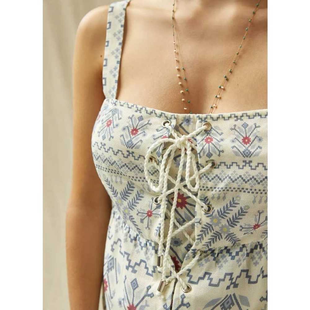 New Anthropologie Forever That Girl Lace-Up Peplu… - image 2