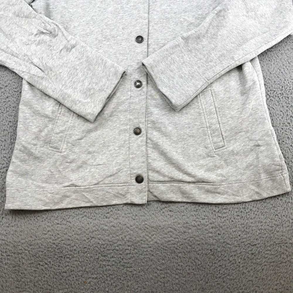 Vintage LL Bean Cardigan Sweater Womens XL Gray S… - image 3