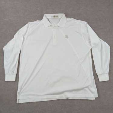 Vintage Fairway Greene Polo Shirt Mens XL White L… - image 1