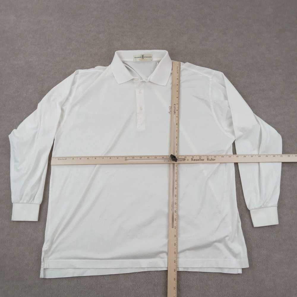 Vintage Fairway Greene Polo Shirt Mens XL White L… - image 2