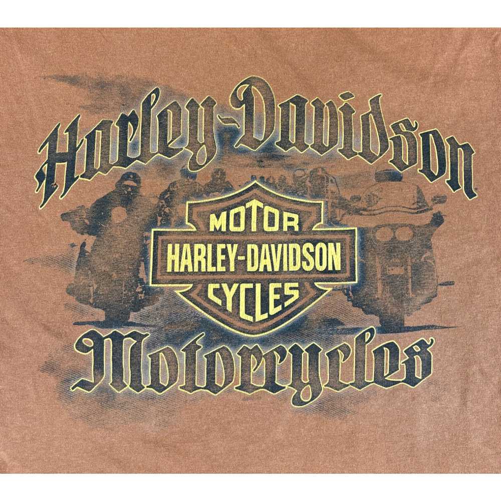 Harley Davidson Vintage Harley Davidson Shirt Tus… - image 2