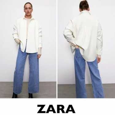 Zara Oversized Corduroy Shirt