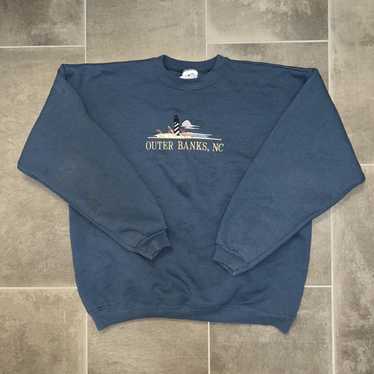 Hanes × Other × Vintage Outer Banks Sweatshirt (N… - image 1
